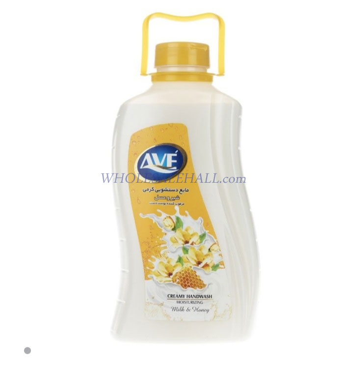 824192 مایع دستشویی کرمی ویتامینه شیر و عسل ۲۰۰۰ گرمی اوه - Image 1