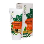 کرم محافظ آفتاب دابل شيلد SPF50   چاي سبز فاقد چربي بي رنگ 50ML - شون - Image 2