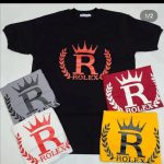 تیشرت مردانه طرح   ROLEX جنس پنبه - Image 2