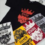 تیشرت مردانه طرح   KING جنس پنبه - Image 2