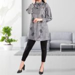 تونیک کریشه مدل سیمونه دارای رنگبندی فری سایز مناسب سایز 38-44 - Image 3