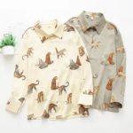 پیراهن زنانه آستین بلند بهاری کتان Blusas Mujer مناسب سایز S تا XL دارای رنگبندی - Image 2