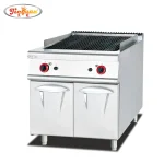 استیل گاز Lpg Char Lava با کابینت جنس سنگ گریل بدنه سفید نقره ای - Image 3