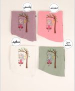 مانتو الیاف(Girl)  فری سایز دارای رنگ بندی - Image 2