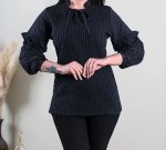 شومیز مجلسی از جنس سزار فری سایز دارای رنگبندی - Image 2