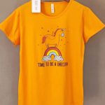 تیشرت دخترانه مدل unicorn از جنس سوپرنخ پنبه فری سایز دارای رنگبندی - Image 2