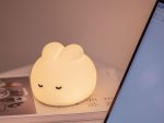 چراغ خواب رومیزی فانتزی قابل شارژ Dream Rabbit Night Light Timing Sleeping Night Light - Image 2