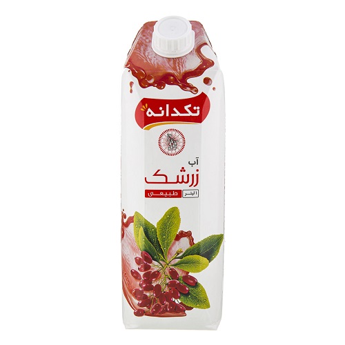 839504 آب زرشک یک لیتری تکدانه - Image 1