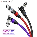 کابل های مغناطیسی USB با چرخش 540 درجه - Image 3