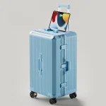 چمدان حرفه ای آلومینیومی usb 28 TSA - Image 2