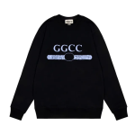 دورس مردانه آستین بلند یقه گرد با طرح چاپی GGCC - Image 2