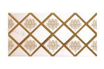 کاشی بين کابينتي مدل تک گل کاردان طرحدار طلایی - Image 2