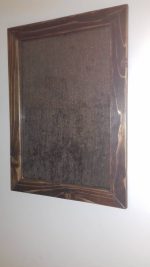قاب عکس چوبی دستساز زمینه مخمل ابعاد 21*30 - Image 3