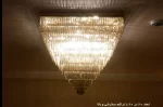 لوستر کریستالی مدرن مربع کاردی40*40سانتیمتر