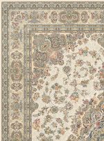 فرش 12 متری طرح 815011 رنگ كرم