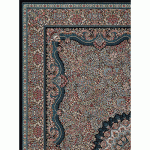 فرش 6 متری طرح 872100 رنگ سرمه ای