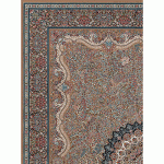 فرش 9 متری طرح 872100 رنگ گردوئی