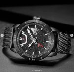 ساعت مردانه Naviforce بند حصیری مدل 9155A - Image 2