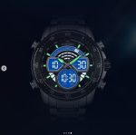 ساعت مردانه Naviforce بند استیل مدل 9189 - Image 2