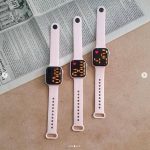 ساعت طرح هوشمند Led apple