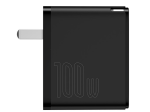 شارژر دیواری سریع تایپ سی بیسوس Baseus GaN2 Fast Charger 1C 100W CCGAN100CC