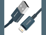 کابل شارژ سریع و انتقال داده یک متری لایتنینگ بیسوس Baseus superior series fast charging 1m cable 2.4A