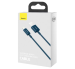 کابل شارژ سریع و انتقال داده یک متری لایتنینگ بیسوس Baseus superior series fast charging 1m cable 2.4A - Image 2