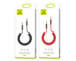 کابل انتقال صدا یوسامز Usams US-SJ256 Spring AUX Cable 1.2m