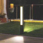 چراغ حیاطی ایستاده 25 وات 220 ولت شعاع مدل لایت باکس SH-15403 منبع نور LED آلیاژ بدنه آلومینیوم