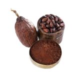 نوک کاکائو شکلاتی تخمیر شده آنتی اکسیدانی با کیفیت