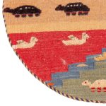 کوسن گلیم گبه دستباف قشقایی کد 156146