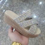 دمپایی زنانه کنفی ضبدری