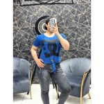 تیشرت پنبه CHANEL پایین گره ای