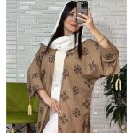 مانتو سزار منگوله دار