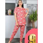 سِت کاملا آزاد تیشرت یقه گرد ، شلوار مچدار - Image 2