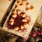 قند زعفران متالایز 230 گرمی قندانه