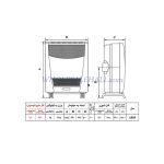 بخاری گازی نیک کالا مدل ناهید AB15-R