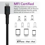 کابل شارژ آیفون زد ام آی مدل ZMI AL873K