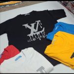 تیشرت مردانه طرح LV جنس پنبه