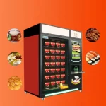 دستگاه فروش نودل غذای داغ YUYANG رامن با توزیع کننده آب گرم