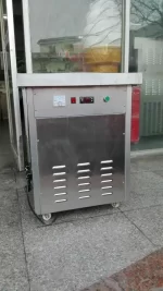 دستگاه رول بستنی سرخ شده به سبک تایلند رنگ دستگاه سیلور هات داگ - Image 2