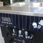 25~28L/H دستگاه بستنی ساز سیاه فولاد ضد زنگ - Image 2