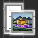 تخته نمایش LED سفارشی جعبه نور کریستال، محصول چین