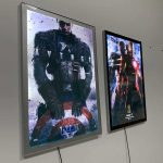 قاب پوستر با نور پس زمینه LED همراه با جعبه نور، محصول چین - Image 2