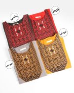تونیک مانتویی سنتی ماهسان دارای رنگ بندی سایز XL 2XL - Image 2