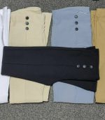 شلوار بوتکات 6 دکمه از جنس کتان کش دارای سایزبندی و رنگبندی - Image 2