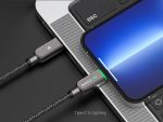 کابل شارژ هوشمند یو‌اس‌بی به لایتینگ 20 وات یک متری رسی RECCI RS02L SMART POWER-OFF - Image 2