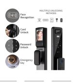 دستگیره درب هوشمند جنس آلیاژ المینیوم برند safe lock - Image 2