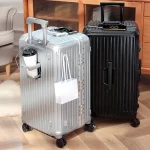 چمدان حرفه ای آلومینیومی usb 28 TSA