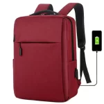 کیف لپ تاپ با ظرفیت بزرگ دارای  USB برای مردان کیف کالج mochila